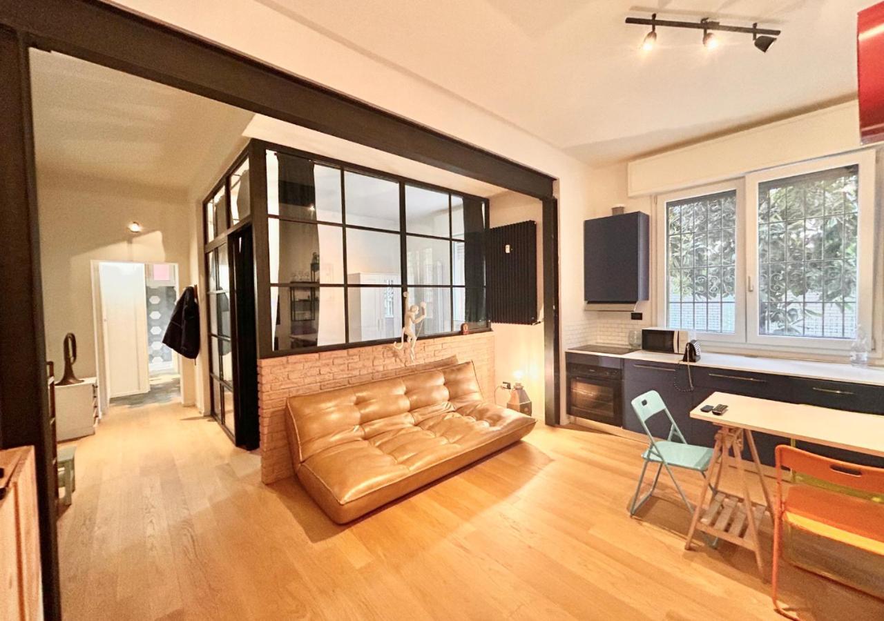 Industrial Design Loft - Appartamento Vicino Lo Stadio 博洛尼亚 外观 照片
